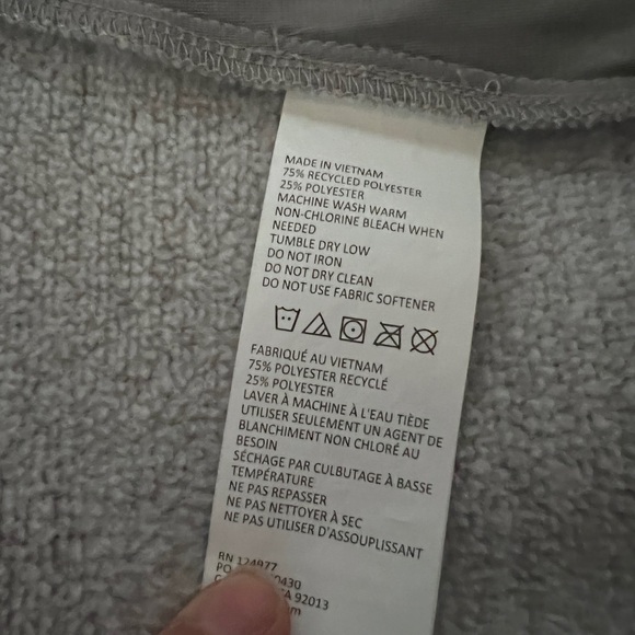 Prana recycled tri thermal full zip S - Picture 3 of 10